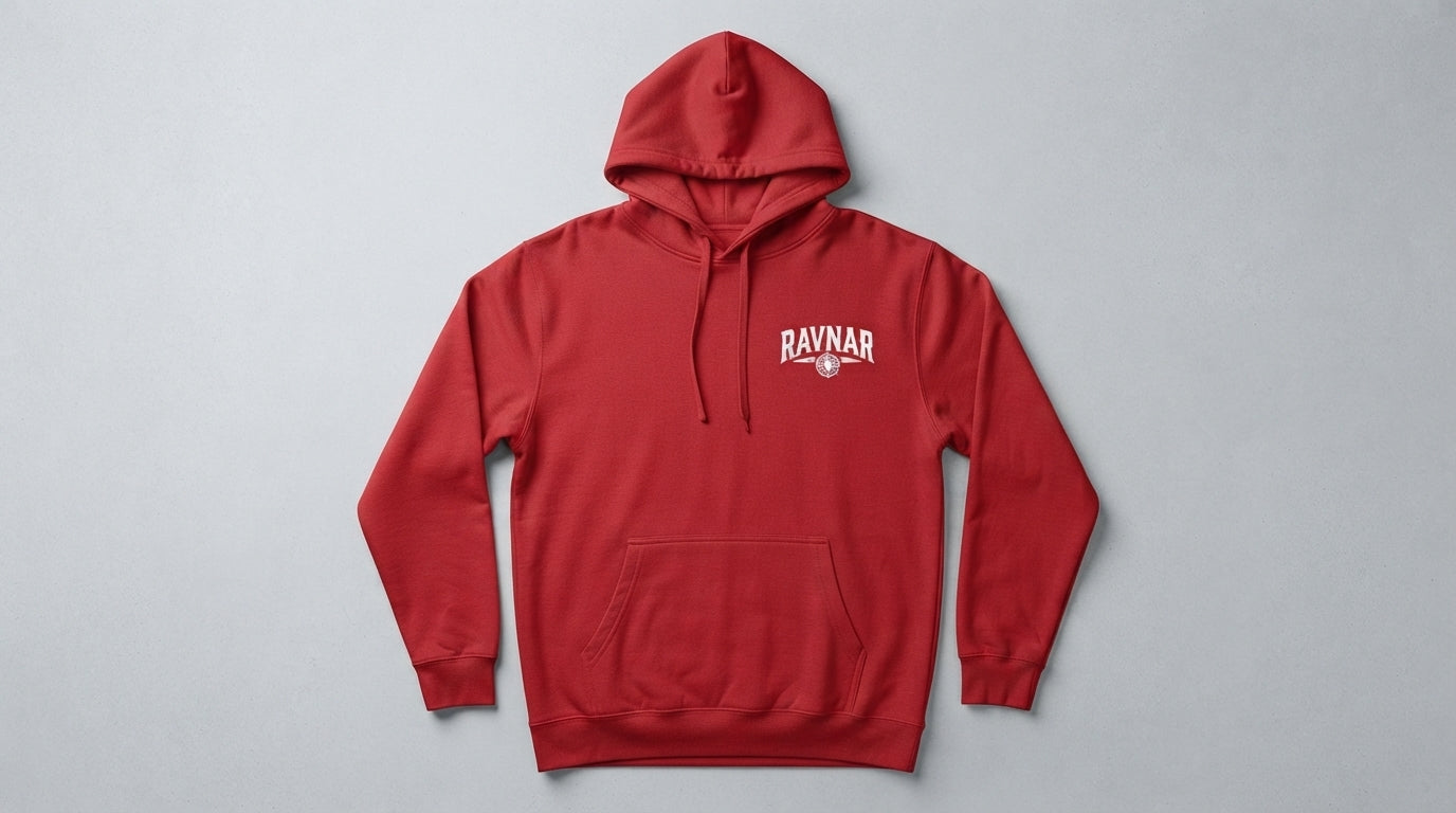 Ravnar The Cult Hoodie Red