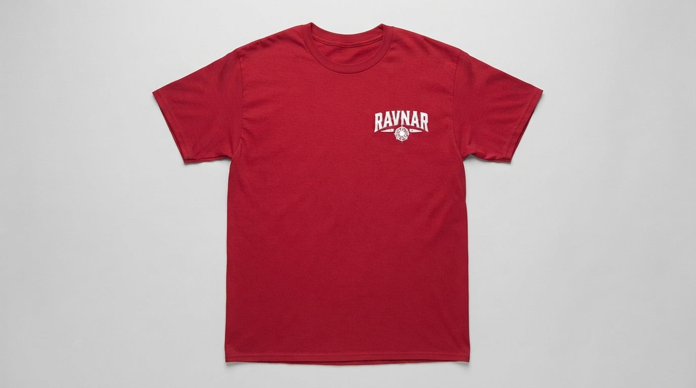 Ravnar The Cult T shirt Red