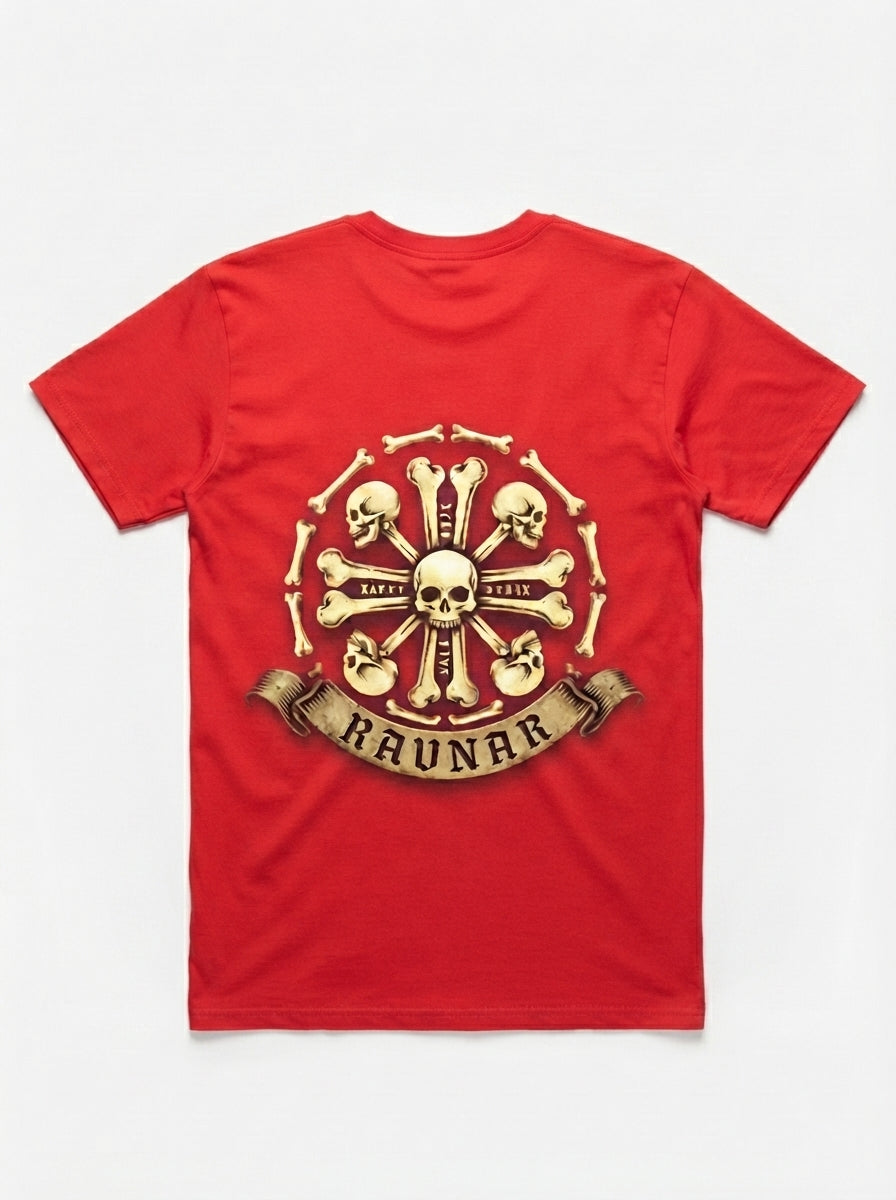 Ravnar Crown Of Bones Red T-Shirt