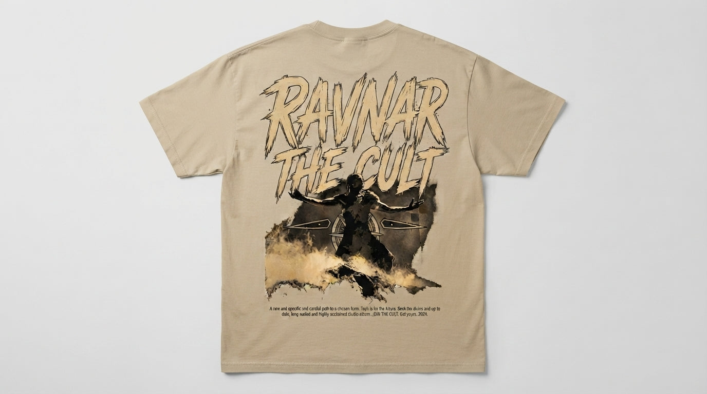 Ravnar The Cult T shirt Beige