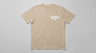 Ravnar Signature T Shirt  Sand Beige