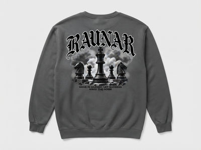 Ravnar Checkmate Sweatshirt Grey