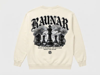 Ravnar Checkmate Sweatshirt Cream