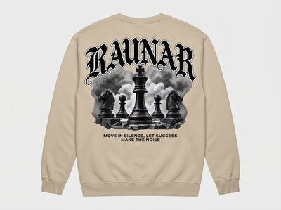 Ravnar Checkmate Sweatshirt Beige