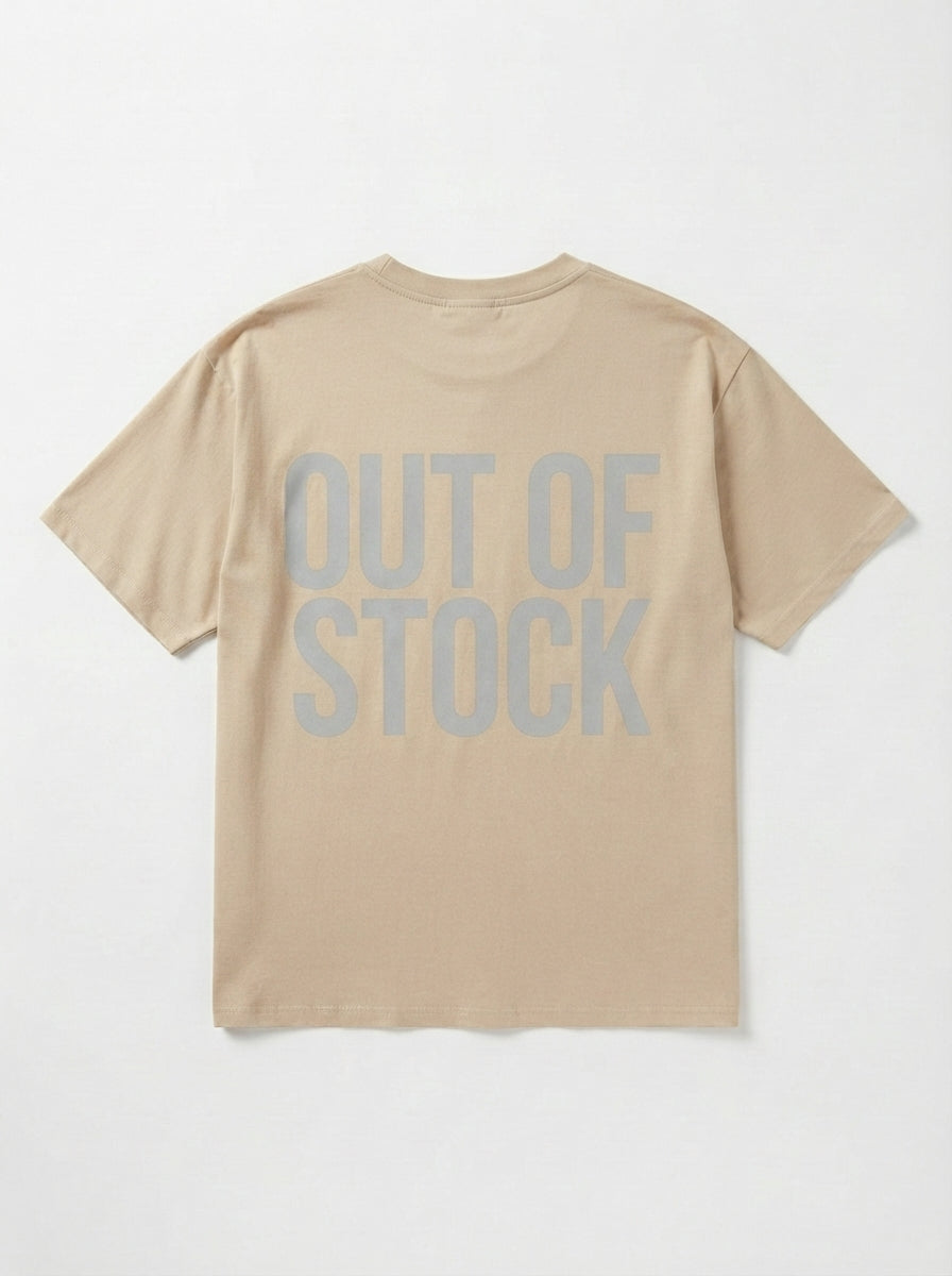 Ravnar Out OF Stock T shirt Beige