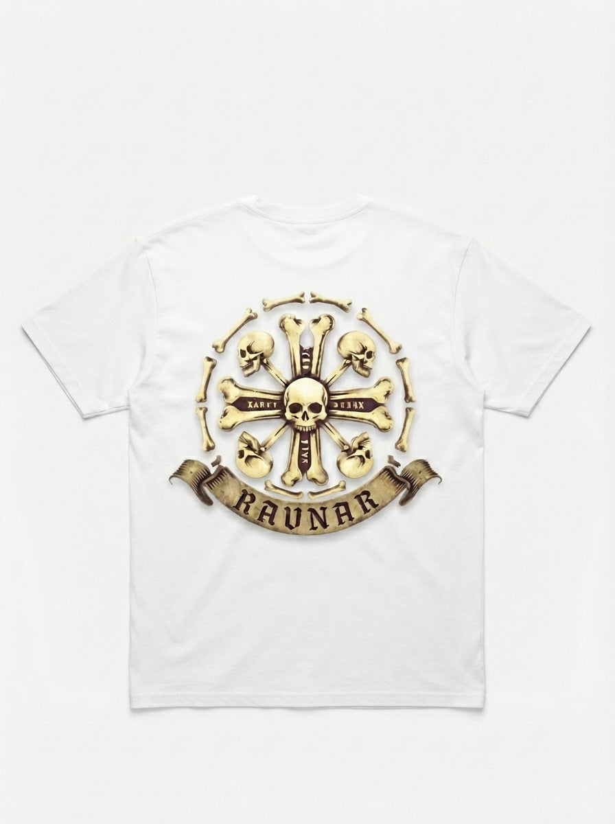 Ravnar Crown Of Bones White T-Shirt