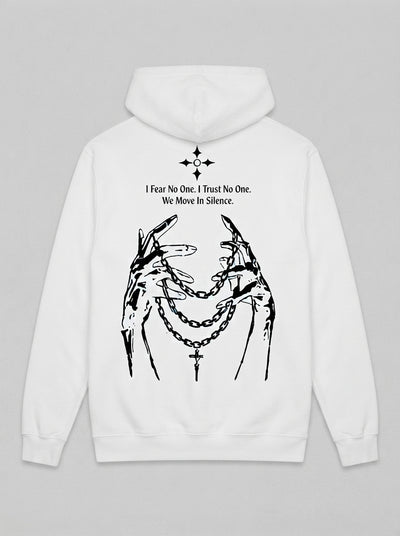 Ravnar Nocturne Hoodie White