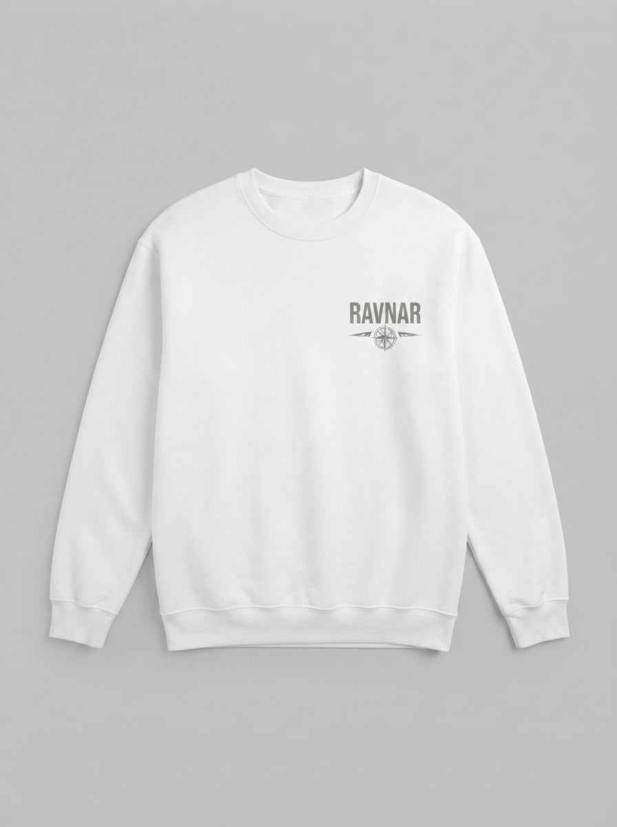 Ravnar Out OF Stock Sweatshirt White