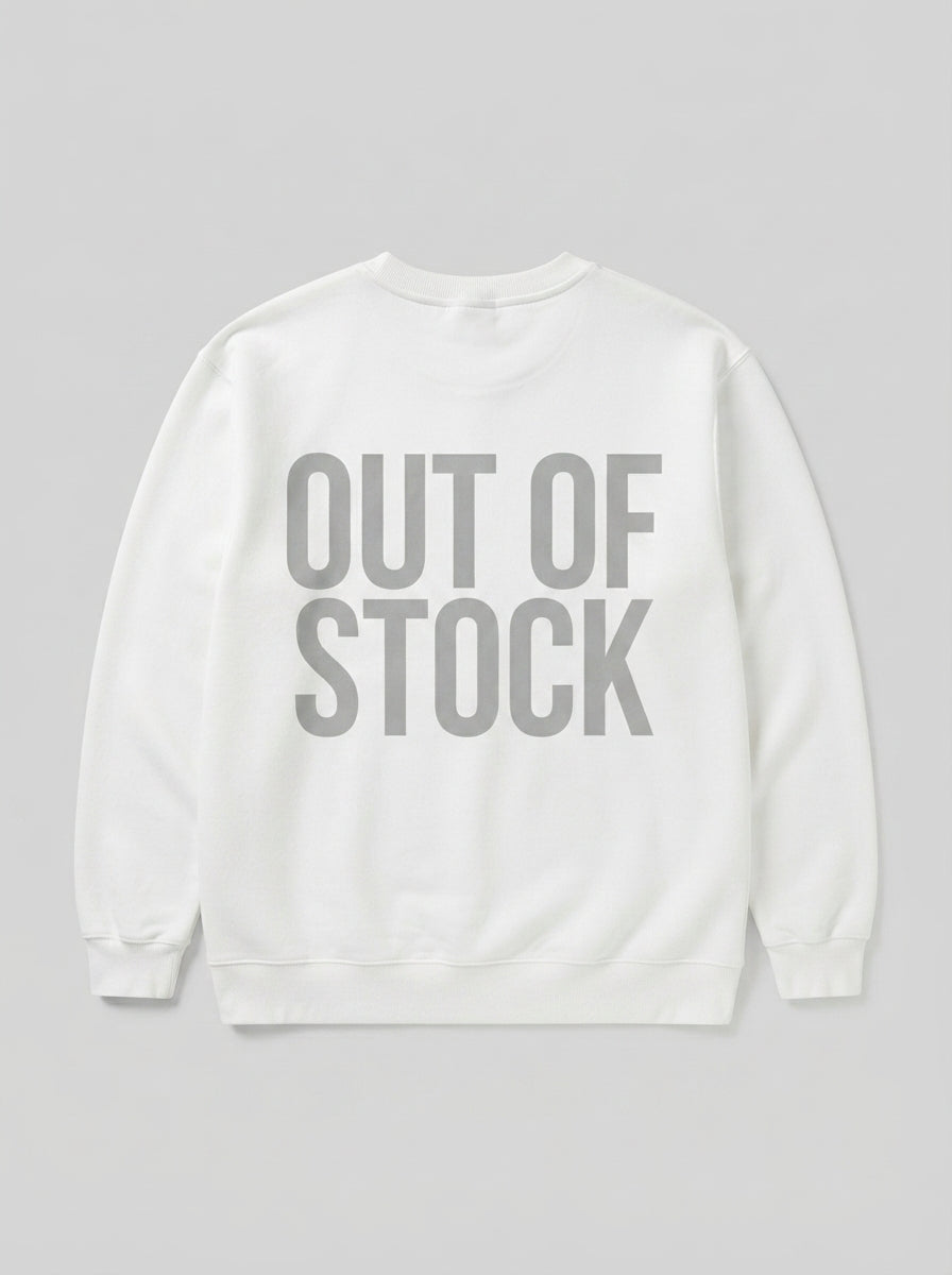 Ravnar Out OF Stock Sweatshirt White
