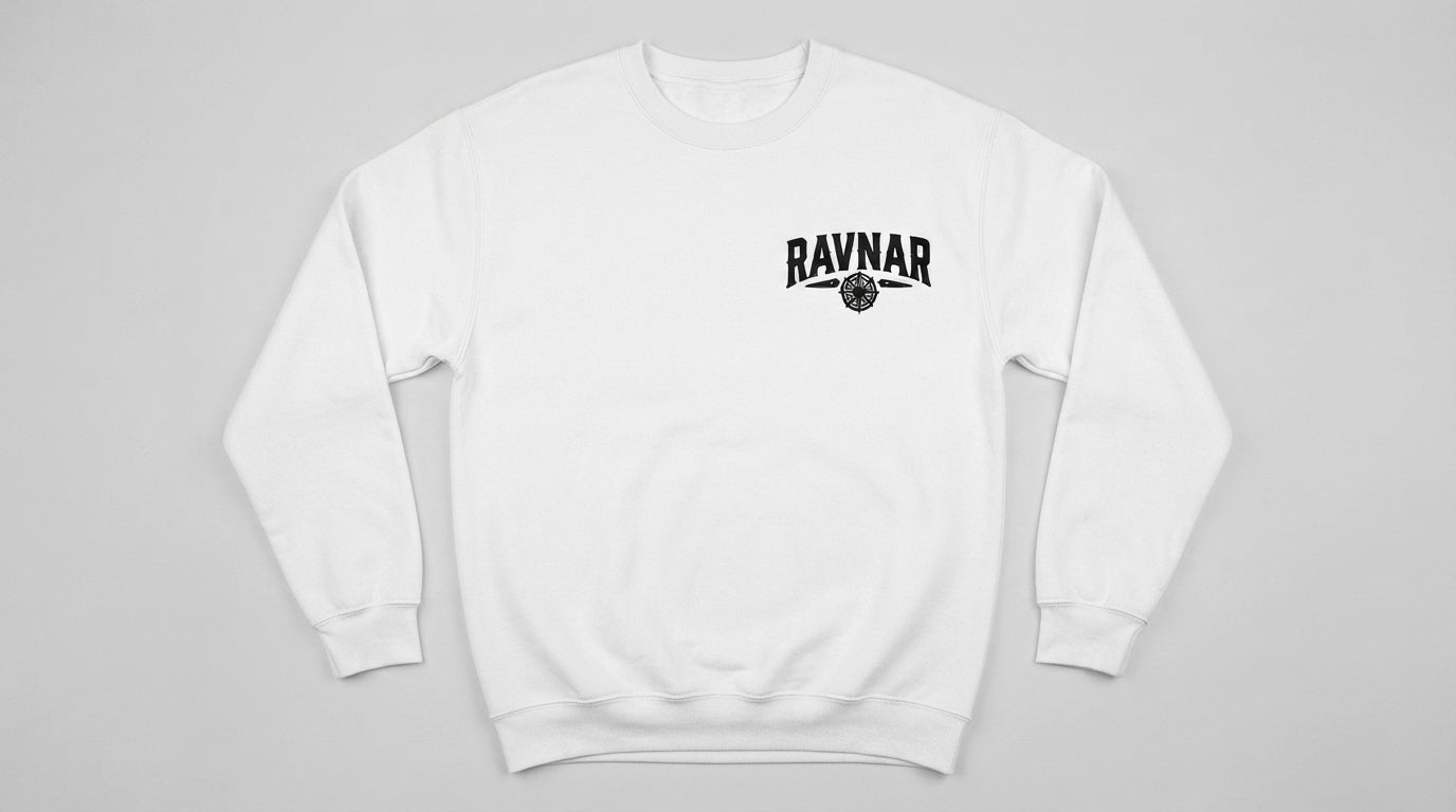 Ravnar GTR White Sweatshirt