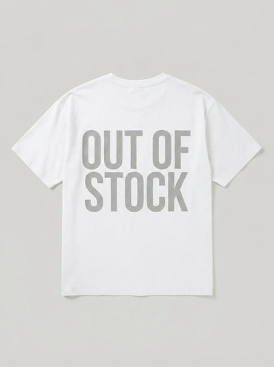 Ravnar Out OF Stock T shirt White