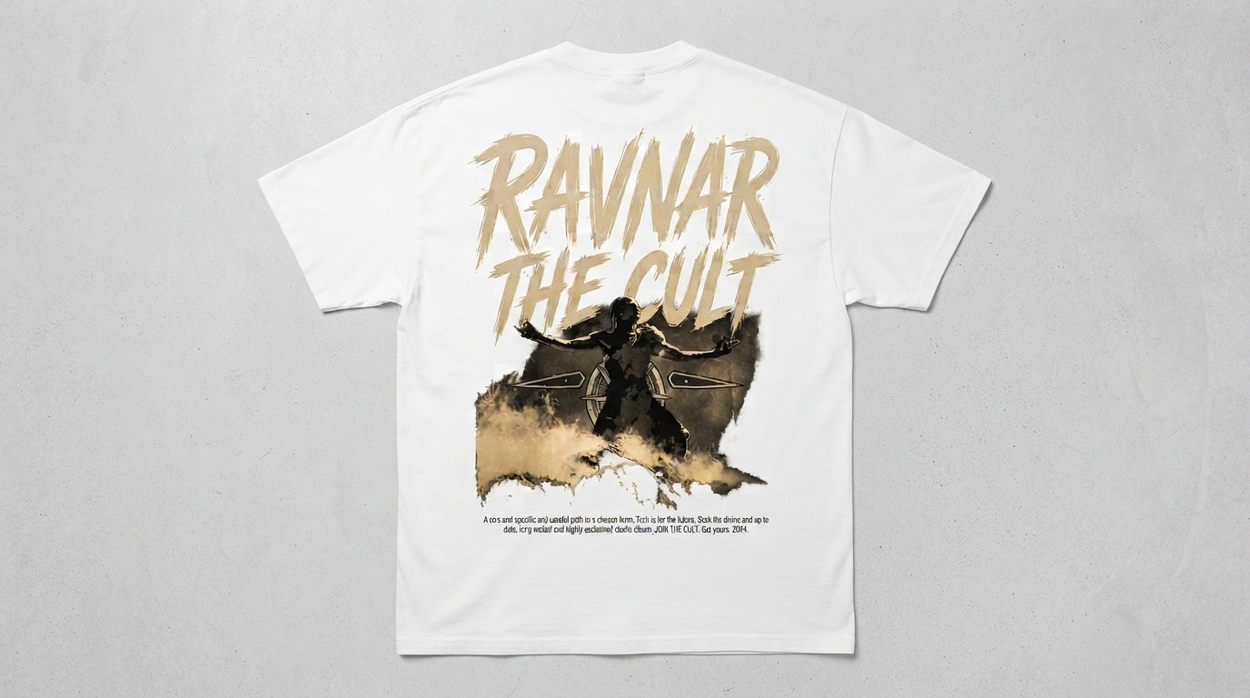 Ravnar The Cult T shirt White