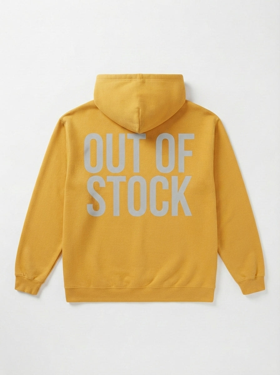 Ravnar Out OF Stock Hoodie Yellow