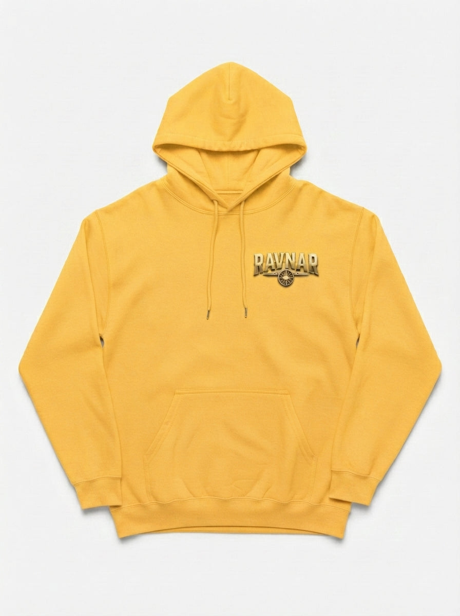 Ravnar Crown Of Bones Yellow Hoodie