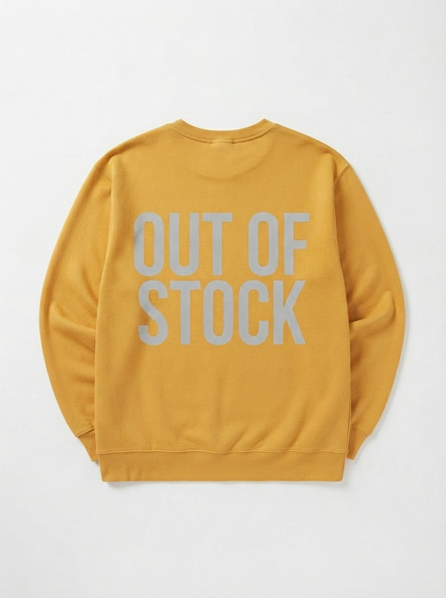 Ravnar Out OF Stock Sweatshirt Yellow
