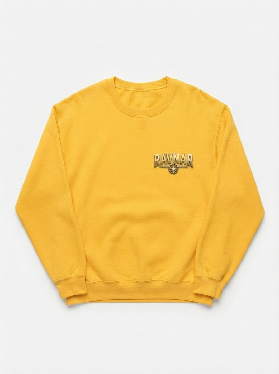 Ravnar Crown Of Bones Yellow Sweatshirt