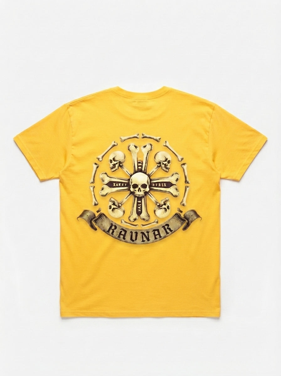 Ravnar Crown Of Bones Yellow T-Shirt