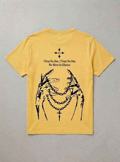 Ravnar Nocturne T Shirt Yellow