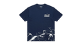 Ravnar Apex heavyweight navy blue t-shirt with white Circuit Legends racing car graphic print
