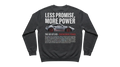 Ravnar GTRS heavyweight charcoal grey sweatshirt featuring a Porsche 911 GT3 RS graphic on the back